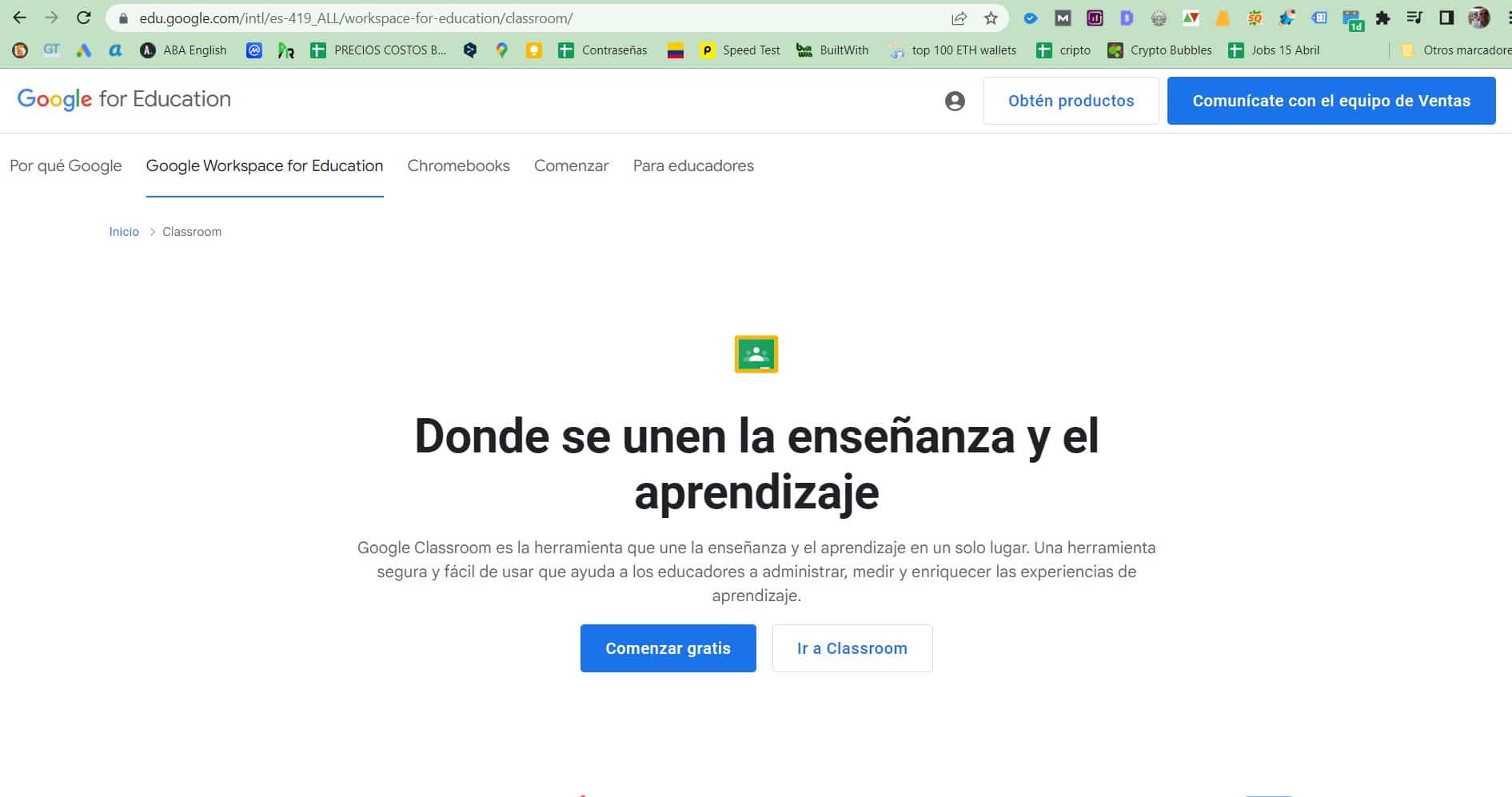 TODO SOBRE LAS PLATAFORMAS DIGITALES: ¿QUÉ TIPOS EXISTEN? google classroom